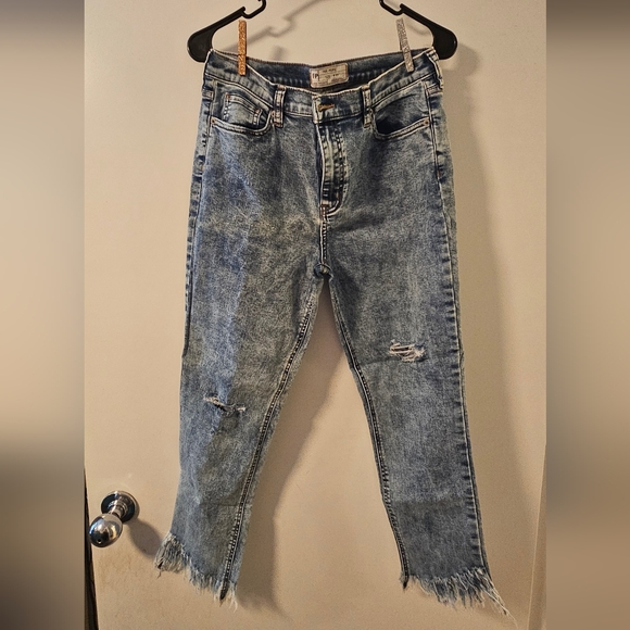 NWOT! 3 Pairs of Free People Great Heights Frayed Skinny Jeans - Size 31 - Picture 3 of 6